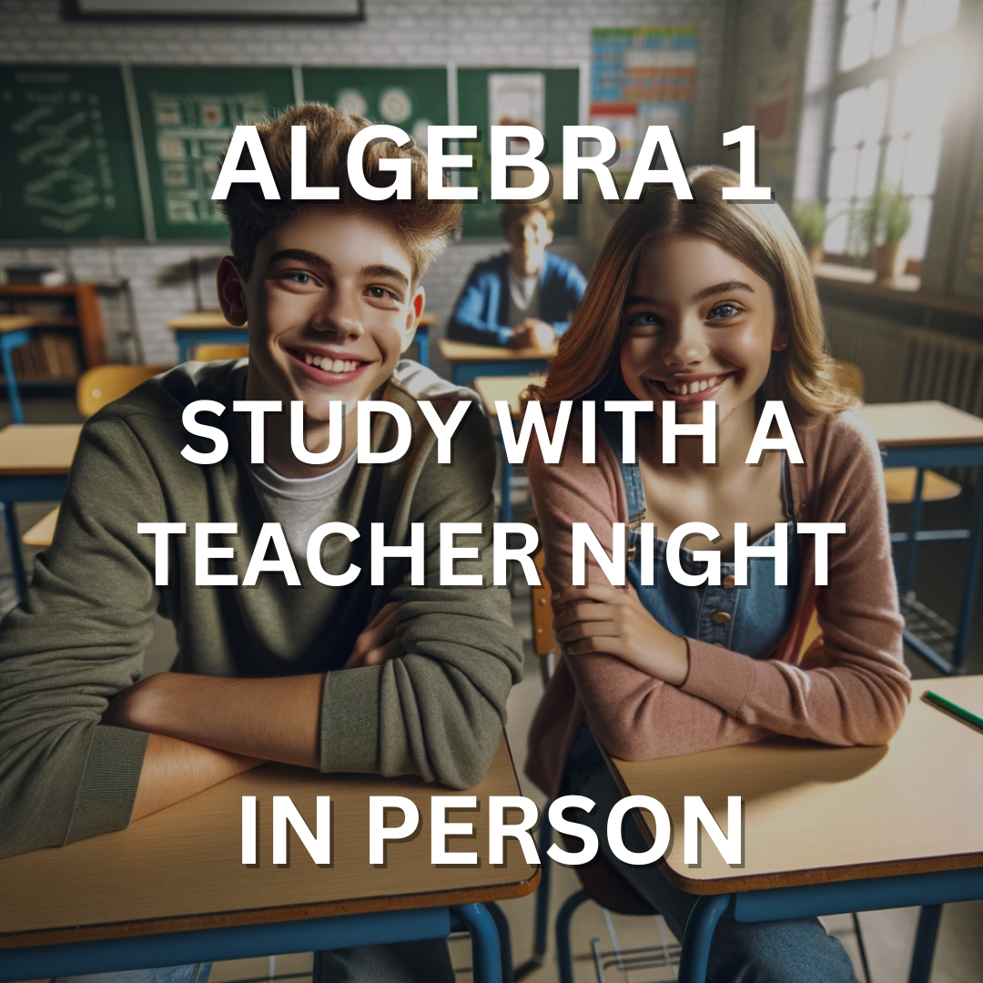 Algebra 1 Regents Review Classes - Study with a Teacher Night - In ...